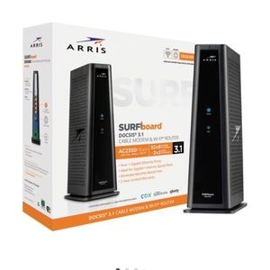 ARRIS - SURFboard DOCSIS 3.1 Cable Modem & Dual-Band Wi-Fi Router for Xfinity